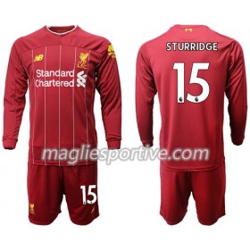 Completo Calcio Liverpool Sturridge 15 Bambino Divisa Prima 2019/2020 ML